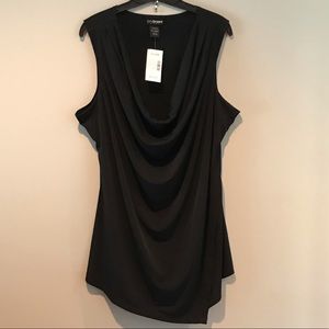 Lane Bryant Sleeveless Cowl Neck Blouse 18/20